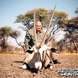 Hunting Gemsbok in Namibia