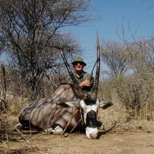 Hunting Gemsbok in Namibia