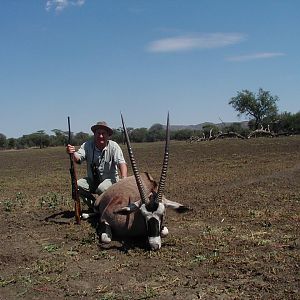 Hunting Gemsbok in Namibia