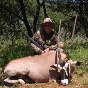 Hunting Gemsbok in Namibia