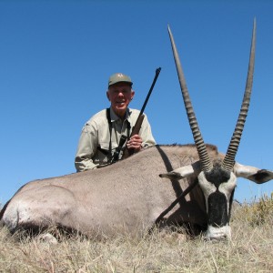 Hunting Gemsbok in Namibia