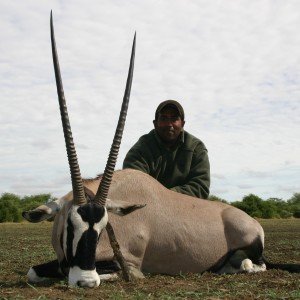 Hunting Gemsbok in Namibia