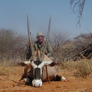 Hunting Gemsbok in Namibia