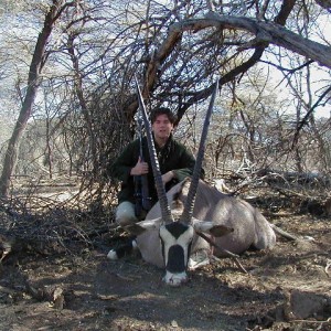 Hunting Gemsbok in Namibia