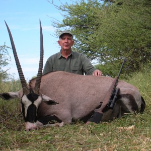 Hunting Gemsbok in Namibia