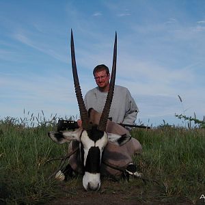 Hunting Gemsbok in Namibia