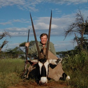 Hunting Gemsbok in Namibia