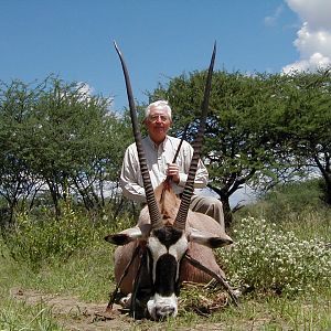 Hunting Gemsbok in Namibia