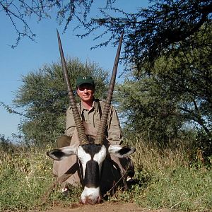 Hunting Gemsbok in Namibia