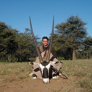 Hunting Gemsbok in Namibia