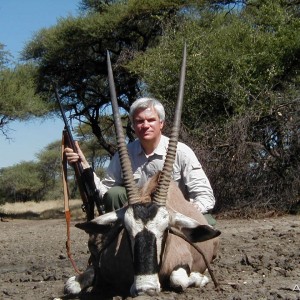 Hunting Gemsbok in Namibia