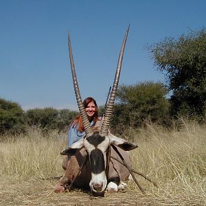 Hunting Gemsbok in Namibia