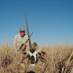 Hunting Gemsbok in Namibia