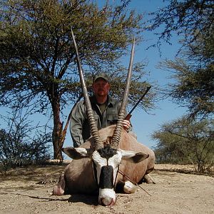 Hunting Gemsbok in Namibia