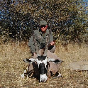 Hunting Gemsbok in Namibia