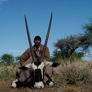 Hunting Gemsbok in Namibia