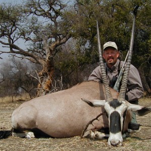 Hunting Gemsbok in Namibia