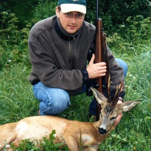 Three-horned roebuck, Latvia 2004