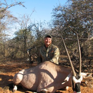 Bow Hunting Gemsbok 2006 RSA Limpopo trip