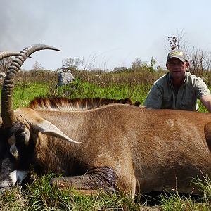 Hunting Roan in Central African Republic