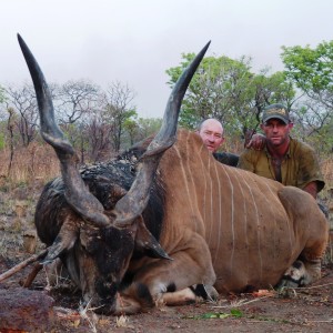 Hunting Giant Eland in Central African Republic