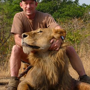 Hunting Lion in Central African Republic