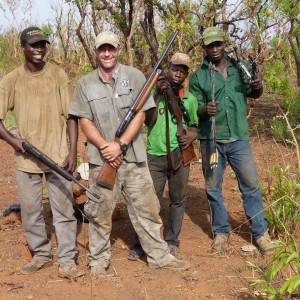 Hunting Team in Central African Republic