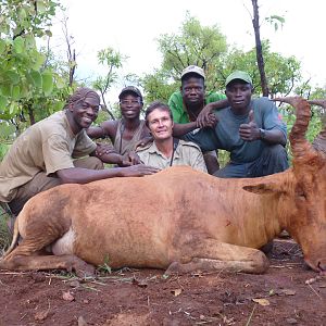 Hunting Lelwel Hartebeest in CAR