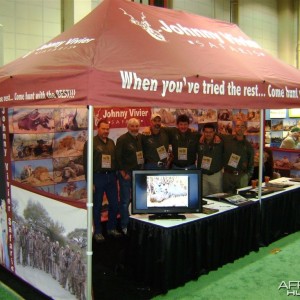 2010 SCI Booth of Wintershoek Johnny Vivier Safaris in South Africa