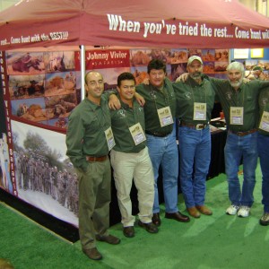 2010 SCI Booth of Wintershoek Johnny Vivier Safaris in South Africa