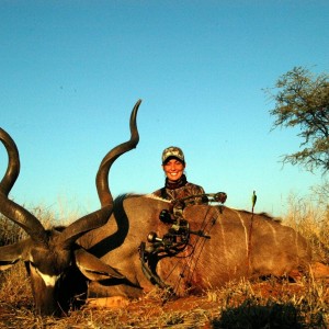 Bowhunting Kudu with Wintershoek Johnny Vivier Safaris in South Africa