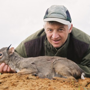 Hunting Blue Duiker with Wintershoek Johnny Vivier Safaris in SA