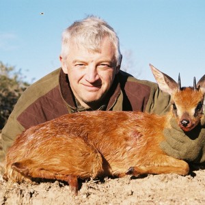 Hunting Grysbuck with Wintershoek Johnny Vivier Safaris in SA