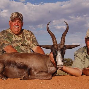 Hunting Black Springbuck with Wintershoek Johnny Vivier Safaris in SA