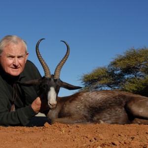 Hunting Black Springbuck with Wintershoek Johnny Vivier Safaris in SA