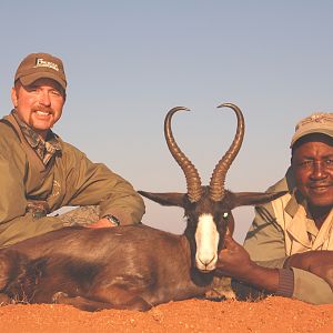 Hunting Black Springbuck with Wintershoek Johnny Vivier Safaris in SA