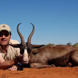 Hunting Black Springbuck with Wintershoek Johnny Vivier Safaris in SA