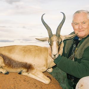 Hunting Copper Springbuck with Wintershoek Johnny Vivier Safaris in SA