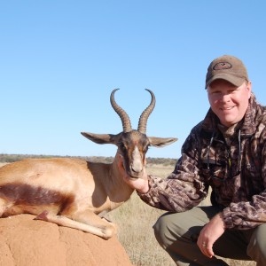 Hunting Copper Springbuck with Wintershoek Johnny Vivier Safaris in SA