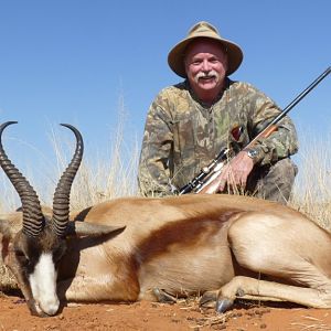 Hunting Copper Springbuck with Wintershoek Johnny Vivier Safaris in SA