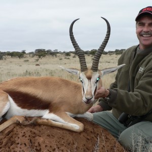 Hunting Springbuck with Wintershoek Johnny Vivier Safaris in SA