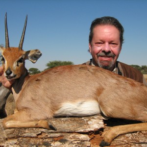 Hunting Steenbuck with Wintershoek Johnny Vivier Safaris in SA