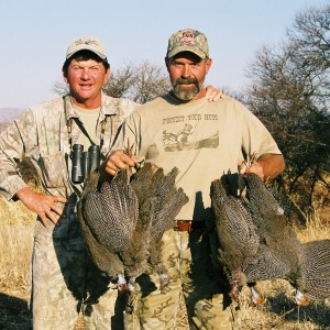 Bird Hunting with Wintershoek Johnny Vivier Safaris in SA