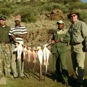 Fishing with Wintershoek Johnny Vivier Safaris in SA