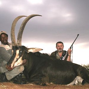 Hunting Sable with Wintershoek Johnny Vivier Safaris in SA