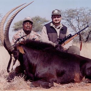 Hunting Sable with Wintershoek Johnny Vivier Safaris in SA