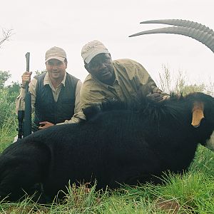 Hunting Sable with Wintershoek Johnny Vivier Safaris in SA