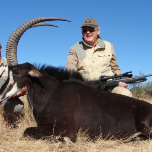 Hunting Sable with Wintershoek Johnny Vivier Safaris in SA