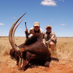 Hunting Sable with Wintershoek Johnny Vivier Safaris in SA