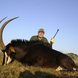 Hunting Sable with Wintershoek Johnny Vivier Safaris in SA